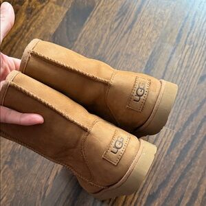 UGG Tan Suede Boots WATERPROOF